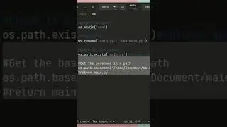 communicating with your os with python! #shorts #python #programming