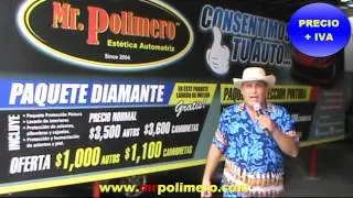 Paquete Diamante en oferta. Acabado espejo y protecci&oacute;n en Mr Polimero