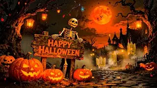 Haunted Halloween Background Music 🎃 Best Relaxing Halloween Ambience 2025 👻 Halloween Scary Sounds
