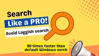 Search Everything on Windows PC 90 Times Faster - Speed Up PC Search 2023