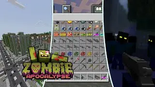 Install Zombie Apocalypse V9 addon on Minecraft PE 1.21