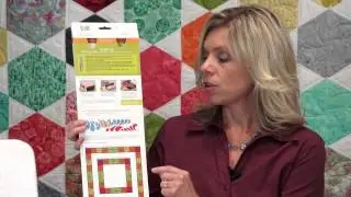 AccuQuilt GO! Fabric Die Cutting: Heather Feather Border Collection by Sarah Vedeler