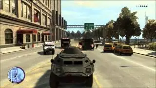 GTA IV - Free Roaming Part 22 - APC Off The Building + Updates