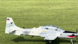 Avios Super Tucano 1.6 Maiden Takeoff / Flight - 4K 60FPS HDR