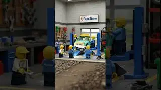 Repair the car 👶🏻🚘🚗🚃🚌 #lego #kidsvideo #animation #legostopmotion #kids