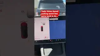 This is how Tesla Vision does without proximity sensors&hellip;