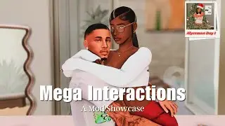 Обзор мода Mega Interactions | Аликемас, день 1 | The Sims 4