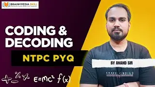 NTPC PYQ | Coding-Decoding & Alphabet Test | Reasoning by Anand Sir #pyq  #codinganddecoding Hindi