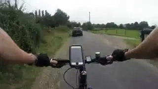 Time Lapse bike ride, 26.55 miles in under 6 mins!