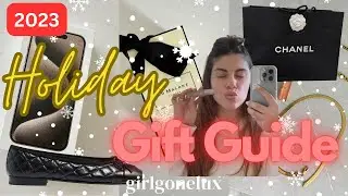 GIFT GUIDE FOR THE 2023 HOLIDAYS | BEAUTY, TECH, SHOES + JEWELRY | GIRLGONELUX