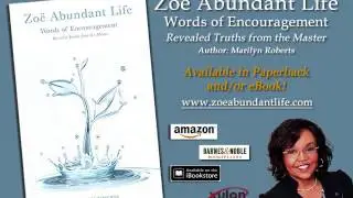 Interview with Marilyn Roberts author of Zoe Abundant Life