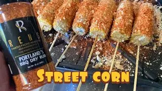 Easy Street Corn | Rens BBQ and Spices | Onlyfire Outdoor Santa Maria Attachment