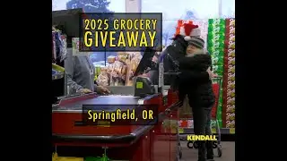 Kendall Eugene had so much fun giving back at our Grocery Giveaway, we decided to do it TWICE!