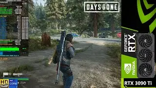 Days Gone Very High settings 1440p | RTX 3090 Ti | i9 12900K 5.2GHz