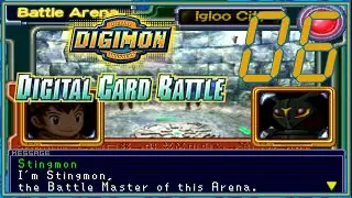 Digimon Digital Card Battle #06 - Igloo City Arena [Stingmon Battle Master - (No Commentary)