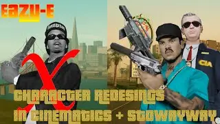 GTA San Andreas - Character Redesings In Cinematics + Stowayway Mission