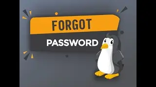 How to open forgot password Linux