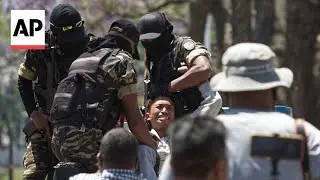 Protesters clash with Madagascar police as they call for president to step down