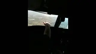 Challenger CL 604 landing in Spain 2010.