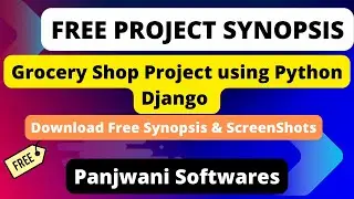 Project Synopsis | Online Grocery Shop using Python Django | Download Free Project Synopsis