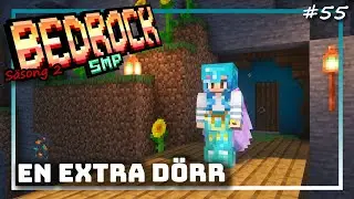 Trappan rök! Nya kreativa projekt startas i basen på Bedrock SMP 55 - Minecraft Let´s play, svenska