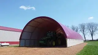 Hoop Barn Classic - 40' x 96' - West Kentucky Barns