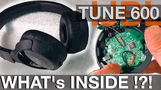 🎧 WHAT's inside JBL TUNE600 wireless headphones - TEARDOWN