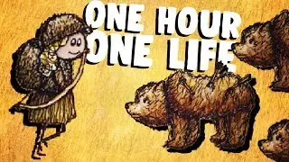 Hunting Bears and Surviving the Wilderness! - One Hour One Life Gameplay