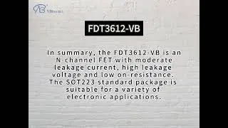 FDT3612-VB an N-channel SOT223 packaged MOS tube