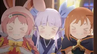 プリコネアニメリトルリリカル キョウカ ミソギ ミミ 登場シーン
