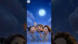 Chand Mama 🌙 Good Night Poem #ChandMama #GoodNightPoem #HindiPoemForKids #BedtimeRhymes #shortvideo