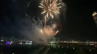 Firework Airshow Projection Mapping Event Celebration