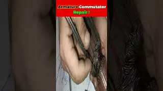 Armature short circuit repair #athome #repair #diy
