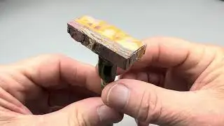 Making a Cool Cabochon - Petrified Wood Maybe?