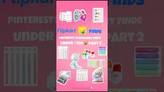 Flipkart cute stationery findunder 200😻|#shorts #school #stationery #books #pen #cute #backtoschool