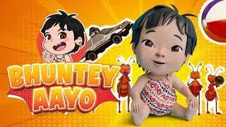 Bhuntey Aayo भुण्टे आयो | Nepali Kids Song Animation | Nursery Rhyme | Kali Prasad Baskota