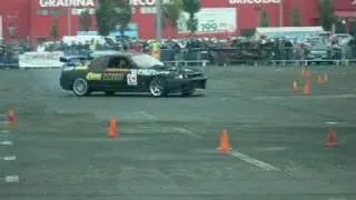 4tuning festival 2009 un crash tare la sfarsit