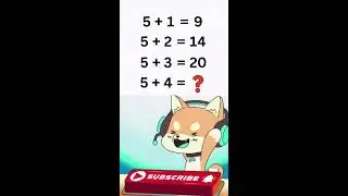 Genius IQ Challenge 😯 #maths  #puzzle #puzzlegame #iqtest #brainteaser