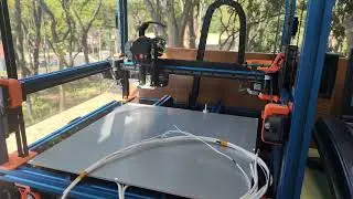 Voron 2.4 r2 first test with klicky-ng probe