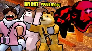 ROBLOX DOORS 2 Ma Con @PoggoDoggo e @DrCatAhBoh