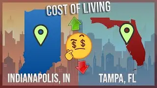 Indianapolis, IN vs Tampa, FL Cost of Living/Travel Price 2025 Comparison