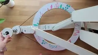 Woolmakers Bliss Spinning Wheel Makeover | [Gray Stain & Decals]
