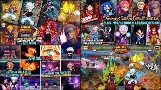 RELEASE‼️ ANIME CrossOver Clash of The Multiverse Pixel Mobile - Android OFFLINE Update 2026💯🔥
