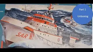Part 1 Unboxing Revell's 1/200 Hermann Marwede Model Number 05812. Marklin Z 1/220