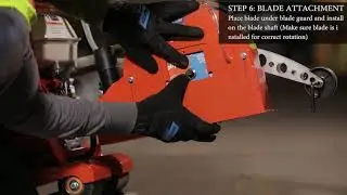 Norton Clipper GC55 Push Saw Setup - Best Practices