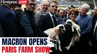 Emmanuel Macron LIVE: French President Emmanuel Macron Inaugurates Annual Paris Farm Show | N18G