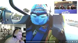 xQc отреагировал на то, что Людвиг вошел в десятку лучших в составе сборной США на этапе Гран-при...