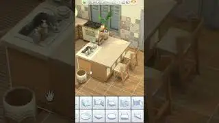 Trying to upgrade the apartment in Eco lifestyle world #sims4 #showyourbuilds #showusyourbuilds