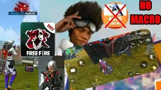 Free Fire Mobile - How to Put Fast Gloo wall like Pc | FF Fast Gloo wall Without Macro (2 finger)