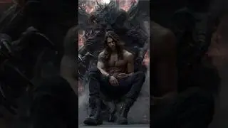 Demon Behind Me | Dark Fantasy Cinematic Short #shorts #darkfantasy #demonenergy